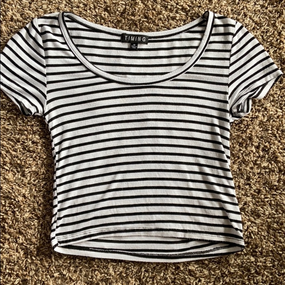 Waist length tshirt